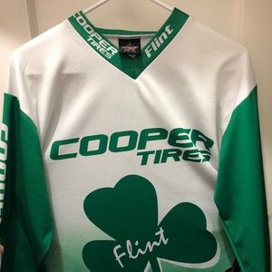 Long sleeve copper tire shirt